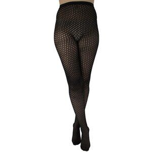 Polka Dot Net Tights For Women